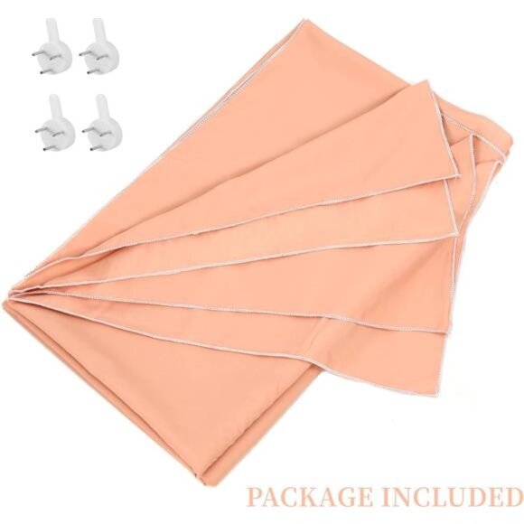 8x6.5ft Photo Backdrops, Photo Studio Polyester Backdrop for Solid Beige - Picture 6 of 7